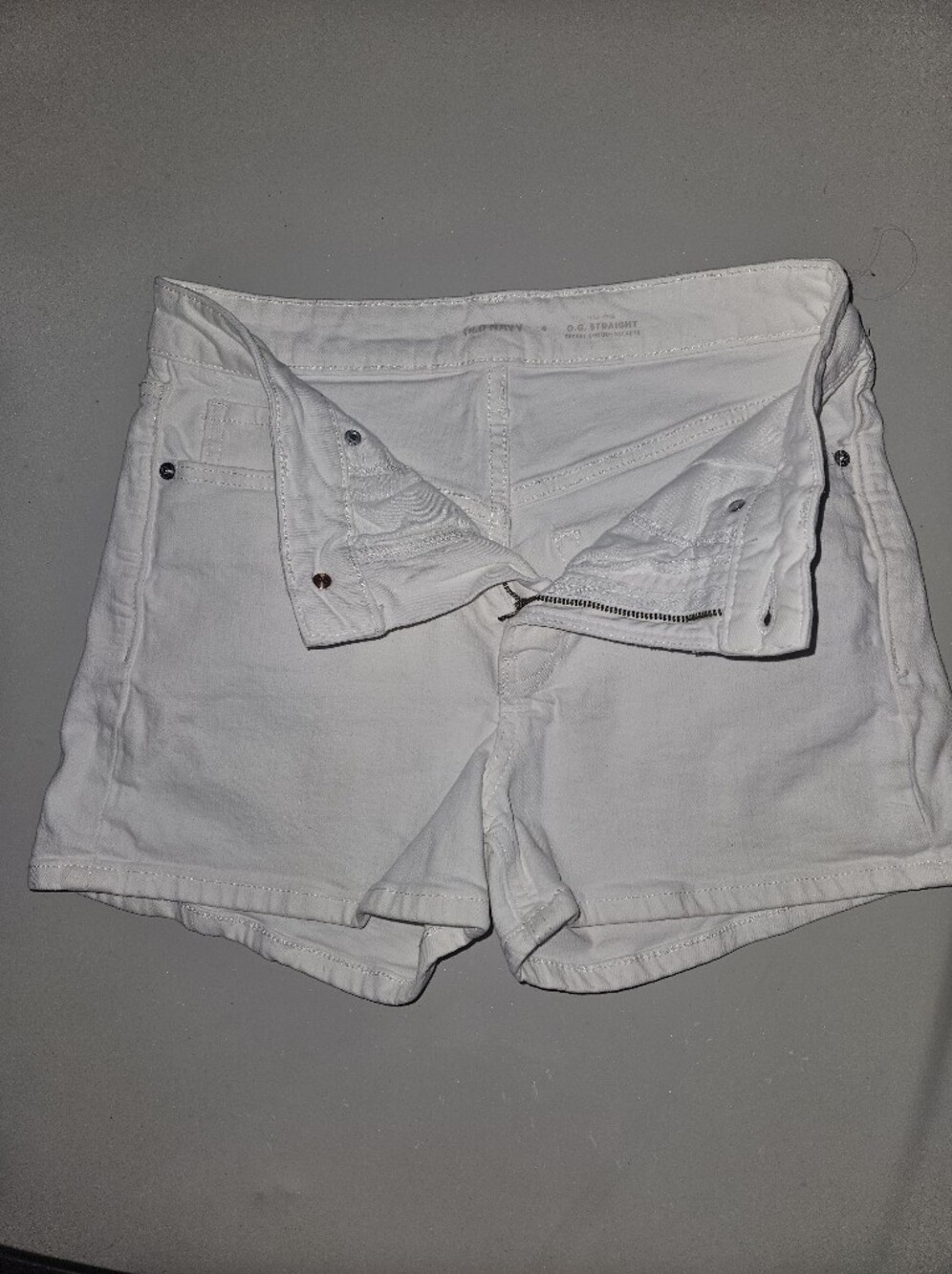 Old Navy White Denim Jean Shorts